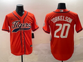 Men's Detroit Tigers Spencer Torkelson #20 Orange Replica Player Jersey1