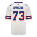 B.Bills #73 Dion Dawkins Player Game Jersey - White Stitched American Football Jerseys