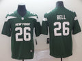 Men's New York Jets Le'Veon Bell #26 Green Game Jersey1
