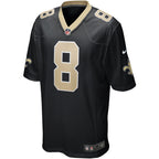 Archie Manning New Orleans Saints Nike Game Retired   Jersey - Black