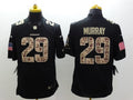Men's Dallas Cowboys DeMarco Murray #29 Black Game Player Jersey1