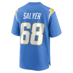 Jamaree Salyer Los Angeles Chargers Nike Game   Jersey - Powder Blue