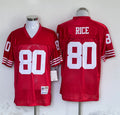 Men's San Francisco 49ers Jerry Rice  Scarlet Legacy Replica Player Jersey1
