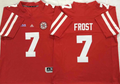 Men's Nebraska Huskers Scott Frost #7 Scarlet Player Game Jersey