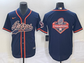 Men's Houston Astros Navy Replica Player Jersey1 Joint Edition