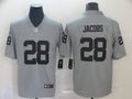 Men's Las Vegas Raiders Josh Jacobs #28 Gray Inverted Legend Jersey1