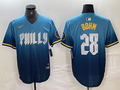 Men's Philadelphia Phillies Alec Bohm #28 Blue 2024 City Connect Limited Player Jersey1