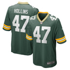 Justin Hollins Green Bay Packers Nike Home Game   Jersey - Green