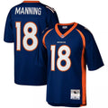 Denver Broncos Peyton Manning #18  Navy 2015 NFL Legacy Jersey