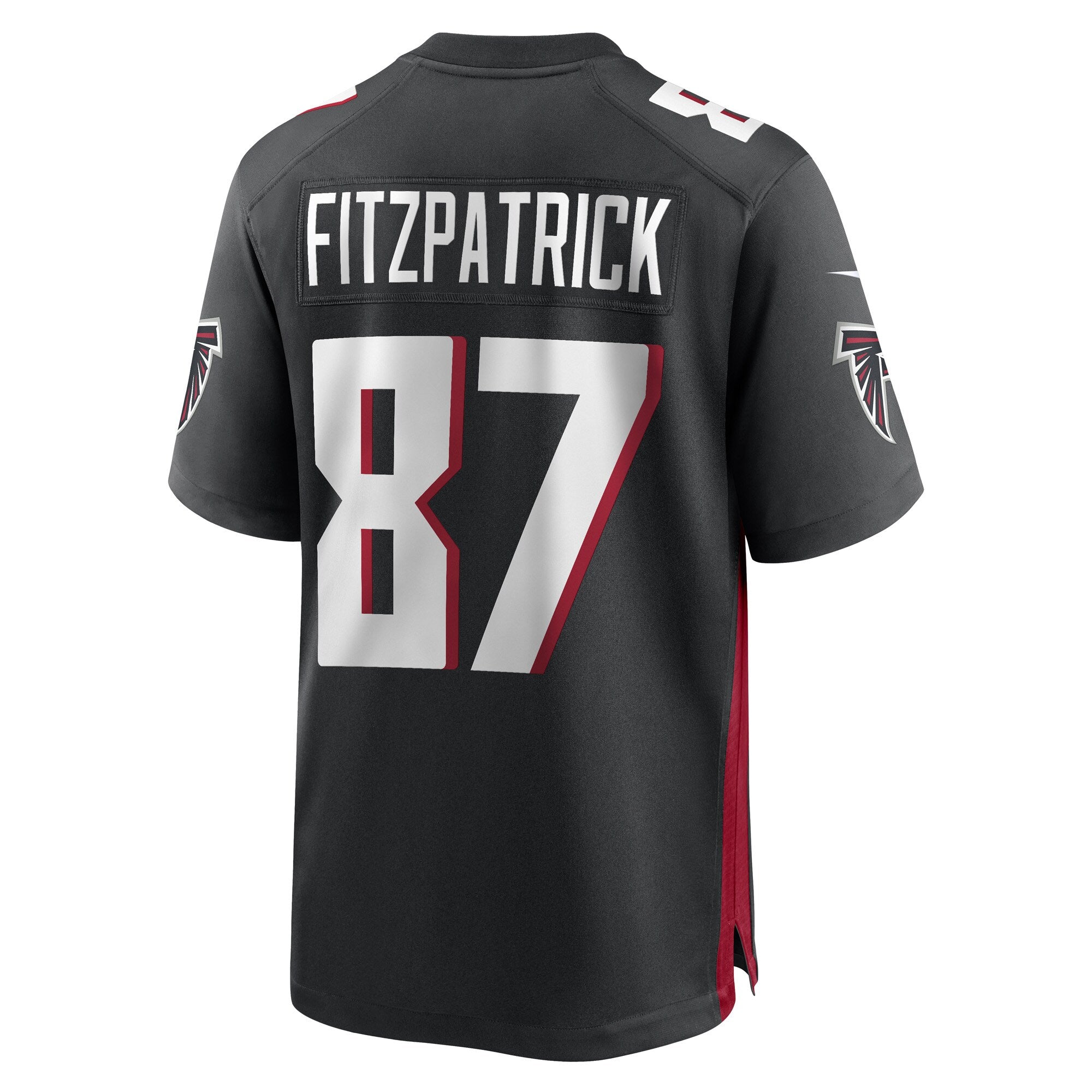 John FitzPatrick Atlanta Falcons Nike Game   Jersey - Black