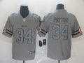 Men's Chicago Bears Walter Payton #34 Gray Game Jersey1