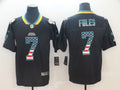 Men's Jacksonville Jaguars Nick Foles #7 Black Player Game Jersey1
