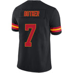 KC.Chiefs #7 Harrison Butker Player Black Vapor Limited Game Football Jerseys