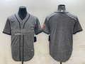 Men's Cincinnati Bengals Grey Blank Jersey2