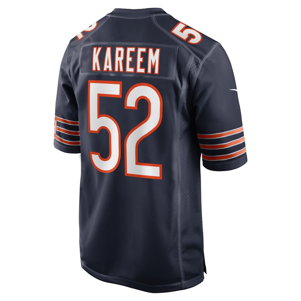 Khalid Kareem Chicago Bears Nike Team Game Jersey -  Navy