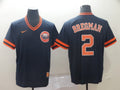 Men's Houston Astros Alex Bregman #2 Navy Replica Player Jersey1