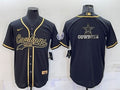 Men's Dallas Cowboys Black Game Jersey1