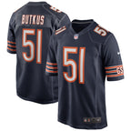 Dick Butkus Chicago Bears Nike Game Retired   Jersey - Navy
