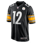 Terry Bradshaw Pittsburgh Steelers Nike Retired   Game Jersey - Black