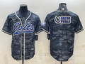 Men's Indianapolis Colts Grey Camouflage Game Jersey1