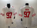 Men's San Francisco 49ers #97 Nick Bosa Player Jersey1 White