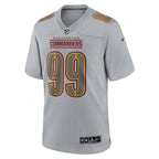 Chase Young Washington Commanders Nike Atmosphere Fashion Game Jersey - Gray