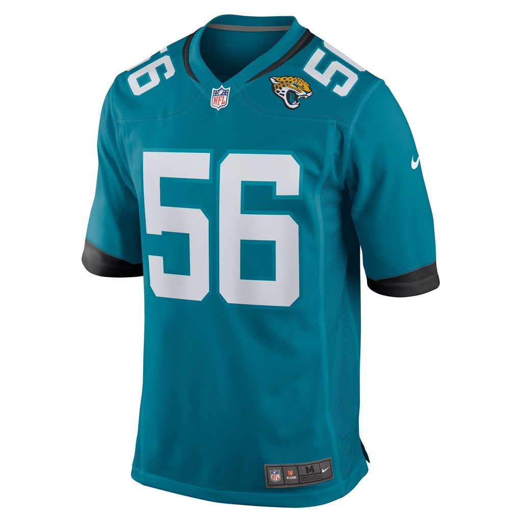 Yasir Abdullah Jacksonville Jaguars Nike Team Game Jersey -  Teal