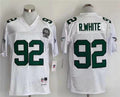 Men's Philadelphia Eagles Reggie White  White Legacy Replica Jersey1