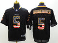 Men's Minnesota Vikings Teddy Bridgewater #5 Black Game Jersey1