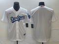 Men's Los Angeles Dodgers White Home Replica Blank Jersey1