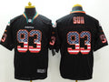 Men's Miami Dolphins Ndamukong Suh #93 Black Game Jersey1