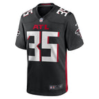 Natrone Brooks Atlanta Falcons Nike Team Game Jersey -  Black
