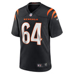 Ted Karras Cincinnati Bengals Nike Game   Jersey - Black
