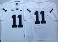 Men's Penn State Nittany Lions Micah Parsons #11 White Team Game Jersey