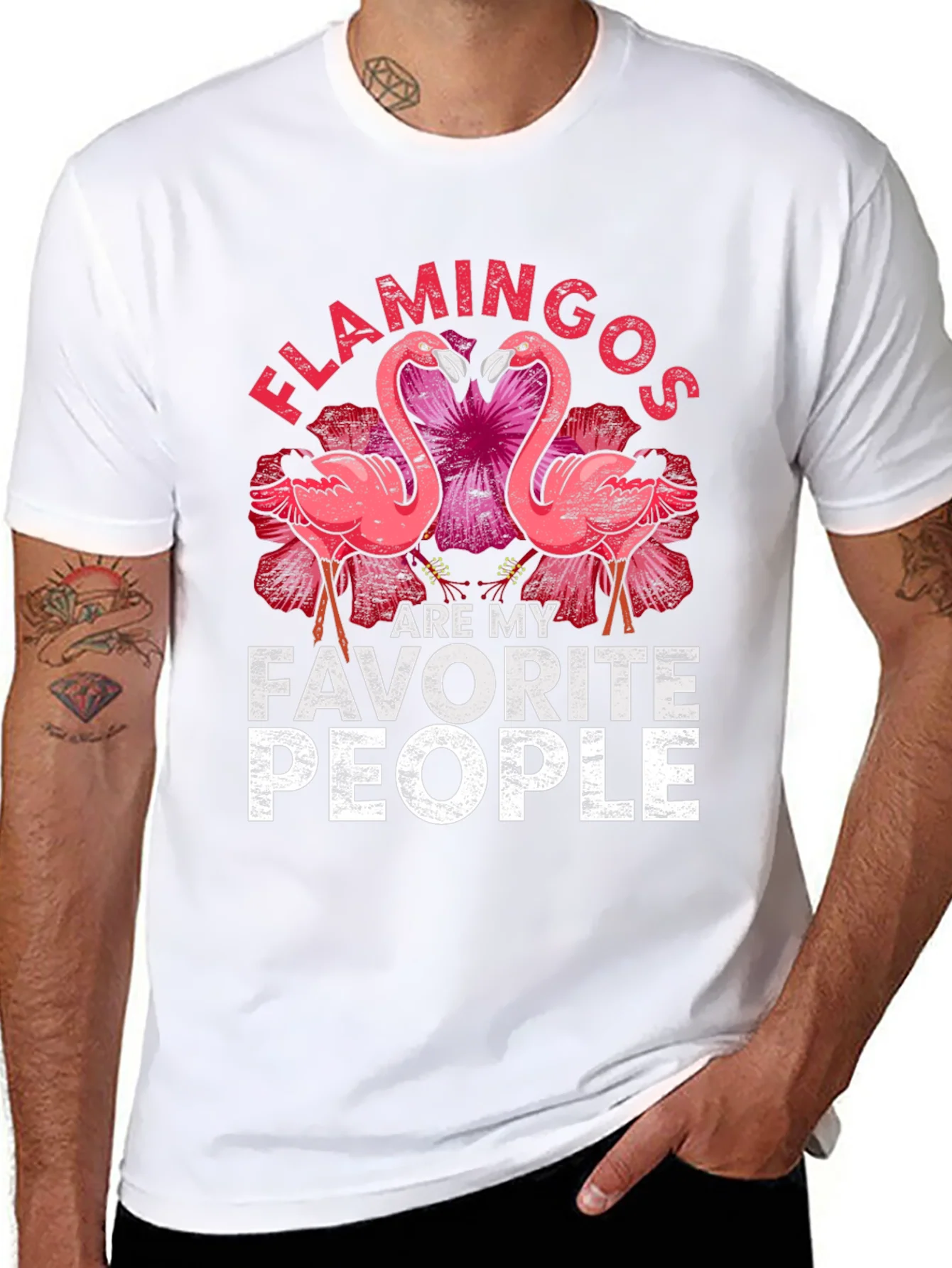 Flamingo Lover T-Shirt - Favorite People Graphic Tee
