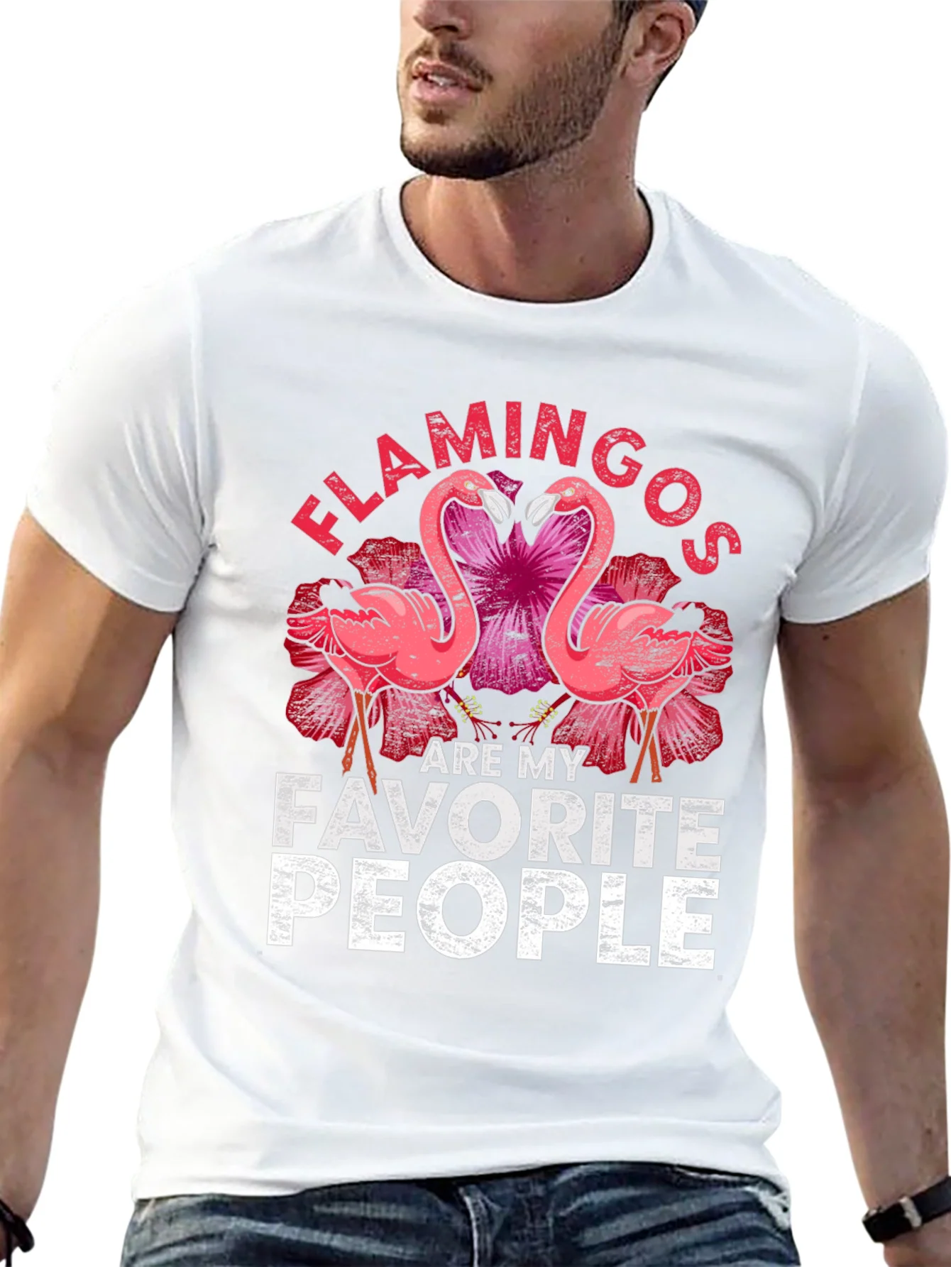 Flamingo Lover T-Shirt - Favorite People Graphic Tee