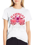 Flamingo Lover T-Shirt - Favorite People Graphic Tee