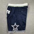 Men's Dallas Cowboys Navy Pocket Shorts1
