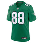 Dallas Goedert Philadelphia Eagles Nike Alternate Game   Jersey - Kelly Green
