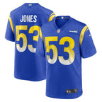 Ernest Jones Los Angeles Rams Nike Game   Jersey - Royal