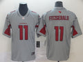 Men's Arizona Cardinals Larry Fitzgerald #11 Gray Inverted Legend Jersey1
