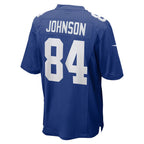 Marcus Johnson New York Giants Nike Home Game   Jersey - Royal