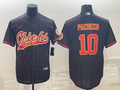 Men's Kansas City Chiefs Isiah Pacheco #10 Black Player Jersey1 Joint Edition