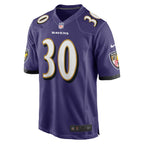 Trenton Simpson Baltimore Ravens Nike  Game Jersey -  Purple