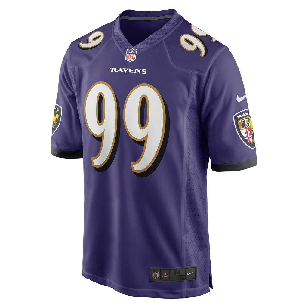 Odafe Oweh Baltimore Ravens Nike Game   Jersey - Purple