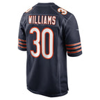 Joejuan Williams Chicago Bears Nike  Game Jersey -  Navy