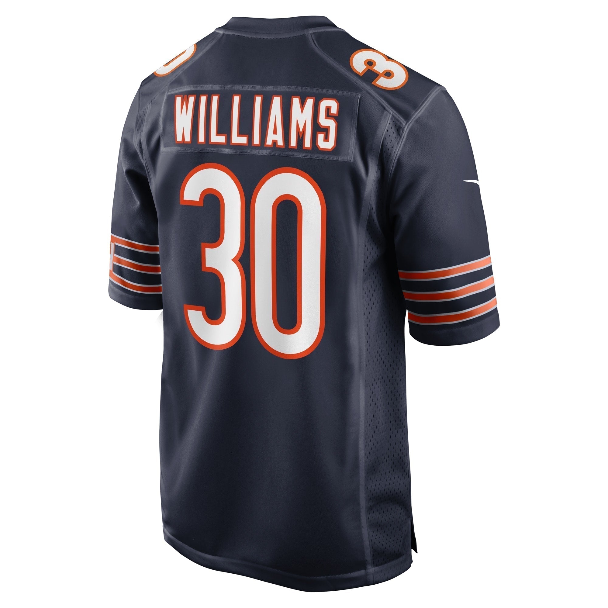 Joejuan Williams Chicago Bears Nike  Game Jersey -  Navy