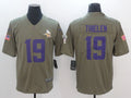 Men's Minnesota Vikings Adam Thielen #19 Brown Game Player Jersey1