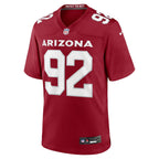 Bilal Nichols Arizona Cardinals Nike Team Game Jersey -  Cardinal