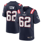 Sidy Sow New England Patriots Nike Team Game Jersey -  Navy